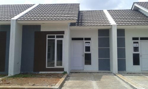 foto tampak rumah tipe 36/72 perumahan SANIKA SATYAWADA RESIDENCE
