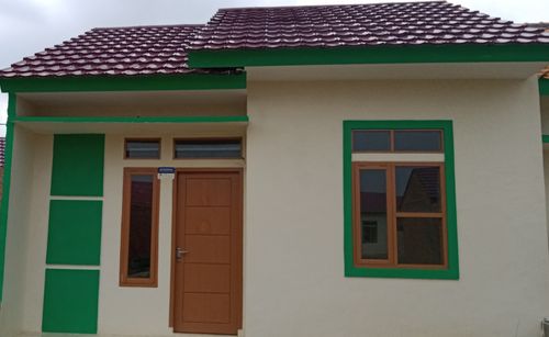 foto tampak rumah tipe 36/87 perumahan Citra bandarsari residence