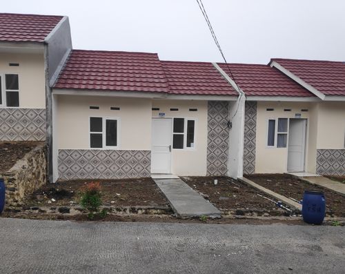foto tampak rumah tipe 27/60 perumahan TAMAN SARI RESIDENCE 2