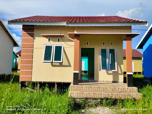 foto tampak rumah tipe 36 perumahan GRAND PURNAMA II