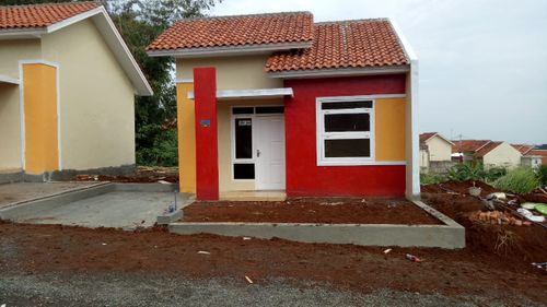 foto tampak rumah tipe 36 perumahan GRAND RAHAYU RESIDENCE