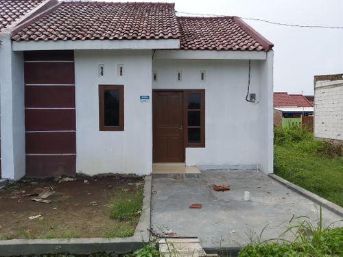 foto tampak rumah tipe 30 perumahan Griya Tiara Arum 3 Penusupan