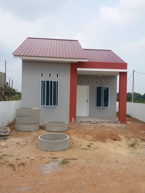 foto tampak rumah tipe 38 perumahan GRIYA PERMATA ASRI