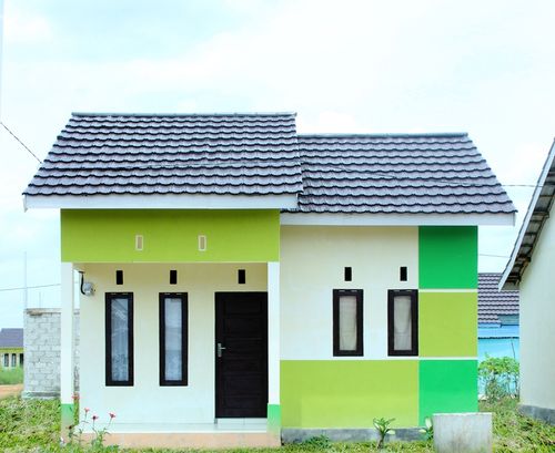foto tampak rumah tipe 36 Subsidi 2 perumahan LAMBUNG MANGKURAT REGENCY TAHAP 4