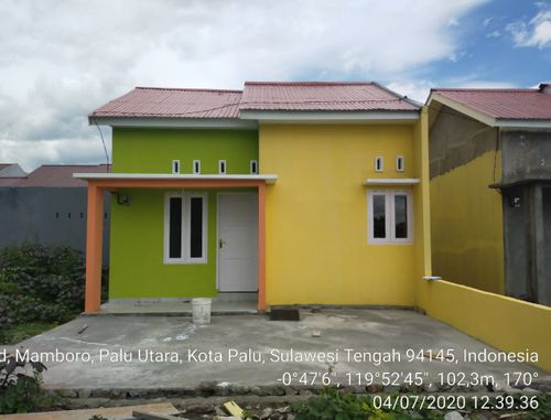 foto tampak rumah tipe 36 perumahan Nusantara 2 Tahap 2