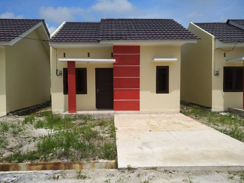 foto tampak rumah tipe 36 perumahan PERUMAHAN KEBUN JERUK RESIDENCE