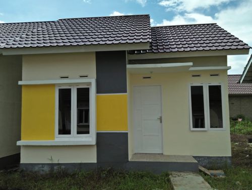 foto tampak rumah tipe 36 perumahan Taman Panca Bhakti