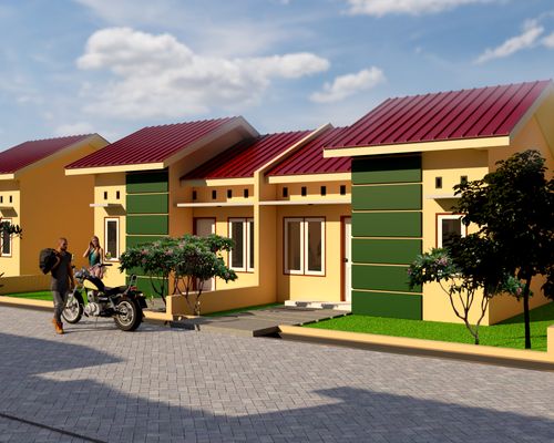 foto tampak rumah tipe 36/96 perumahan CITRA BILA SEJAHTERA
