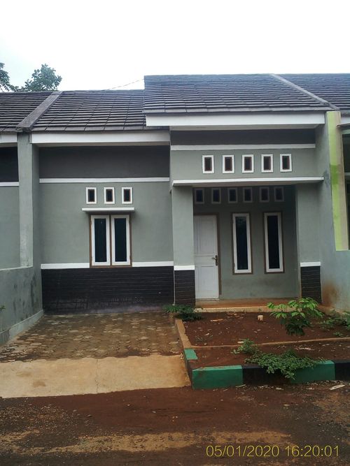 foto tampak rumah tipe 36 perumahan TAMAN LURAGUNG LESTARI