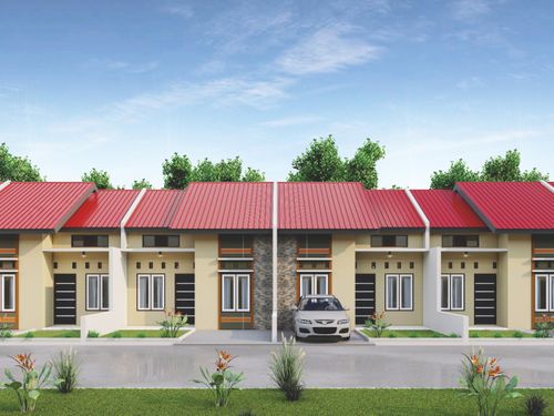 foto tampak rumah tipe 45/84 perumahan CITRA BILA SEJAHTERA