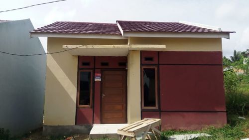 foto tampak rumah tipe 36 perumahan TAMAN MENDALO