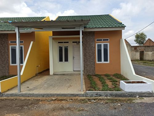 foto tampak rumah tipe Rumah Subsidi 36 perumahan Tarantula Arthur Regency