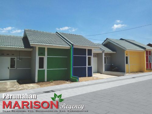 foto tampak rumah tipe 30/60 perumahan MARISON REGENCY 3