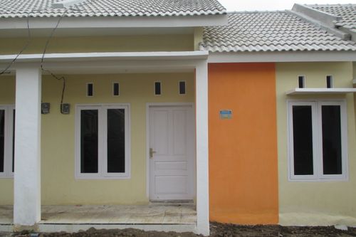 foto tampak rumah tipe 36 perumahan NADZIRA RESIDENCE