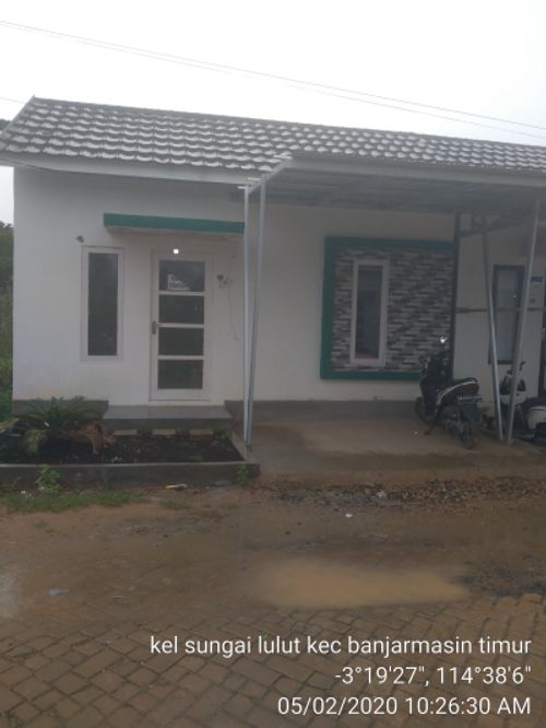 foto tampak rumah tipe 24/60 perumahan depadis Regency