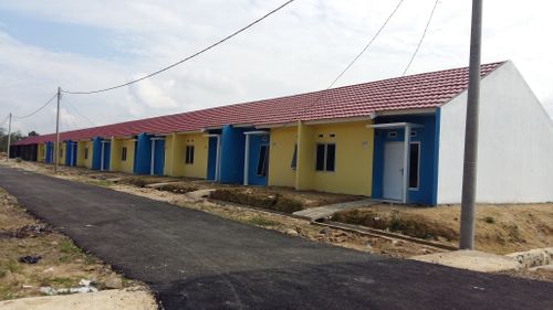foto tampak rumah tipe Subsidi A perumahan KEDATON GRANDE