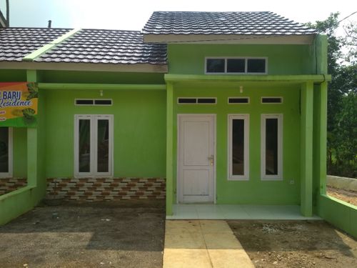 foto tampak rumah tipe Rumah Subsidi 36/72 perumahan GREEN FAJAR BARU RESIDENCE