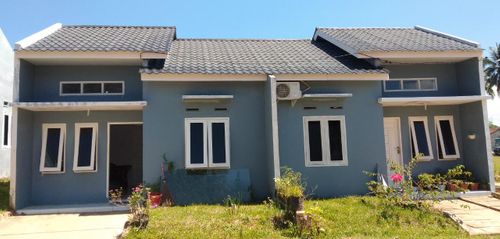 foto tampak rumah tipe 36/77 perumahan RAJA BATU RESIDENCE