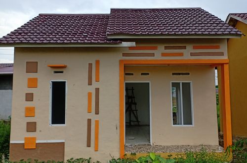 foto tampak rumah tipe 36 perumahan Zaujati Residence 8