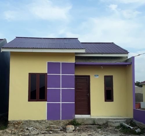foto tampak rumah tipe 36/84 perumahan PAMULANG GARDEN