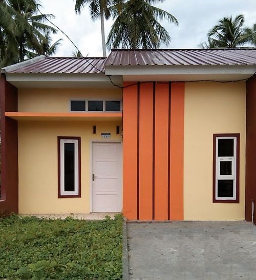 foto tampak rumah tipe RUMAH SUBSIDI  perumahan AL IKHLAS RESIDENCEPERMAI 4