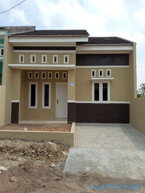 foto tampak rumah tipe 36 perumahan KOTA ALAM TAMAN BEBER TAHAP 2