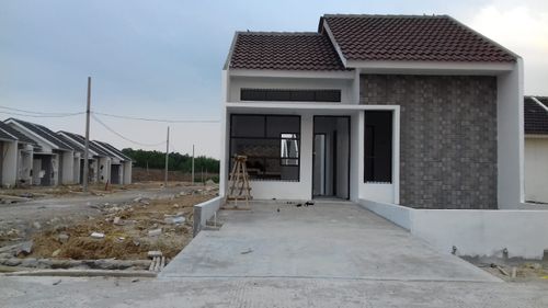 foto tampak rumah tipe 36/72 perumahan SIRNAJAYA KARTIKA