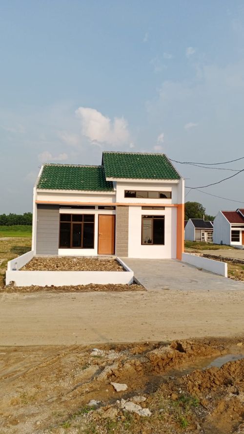 foto tampak rumah tipe 45/84 perumahan SIRNAJAYA KARTIKA
