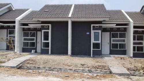 foto tampak rumah tipe 26/60 perumahan SIRNAJAYA KARTIKA
