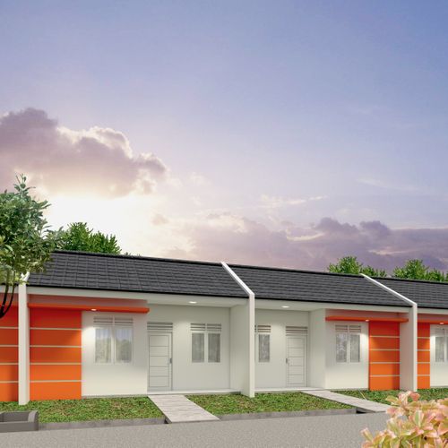 foto tampak rumah tipe CELOSIA  perumahan BATARA PARKVIEW