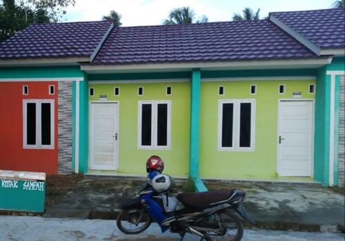 foto tampak rumah tipe 36/77 perumahan SIDOSARI METRO REGENCY