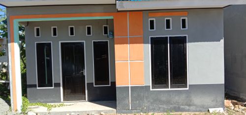 foto tampak rumah tipe 36 perumahan CENDERAWASIH RESIDENCE