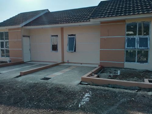 foto tampak rumah tipe 30/60 perumahan PERUMAHAN KANNADA PERMAI 