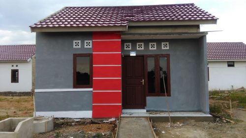 foto tampak rumah tipe 36/84 perumahan VILLA NUSA INDAH 2