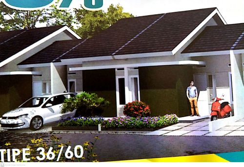 foto tampak rumah tipe KALIBUNDER  perumahan KALIBUNDER REGENCY