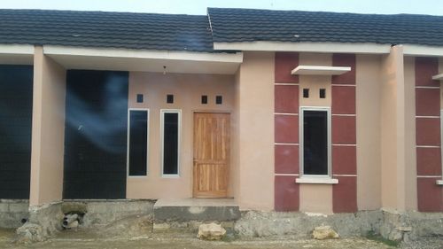 foto tampak rumah tipe 36A perumahan MANDARA VILLAGE