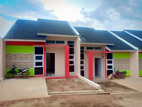 foto tampak rumah tipe 48 perumahan Perumahan Perdana Village