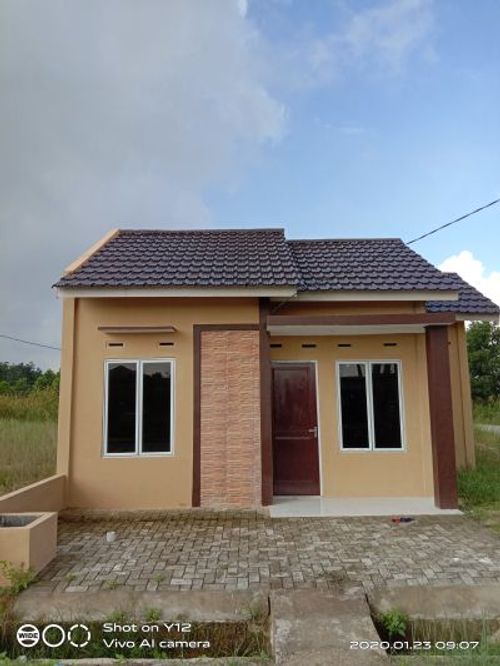 foto tampak rumah tipe RSH 36 perumahan GRIYA SETIA NUSA 3