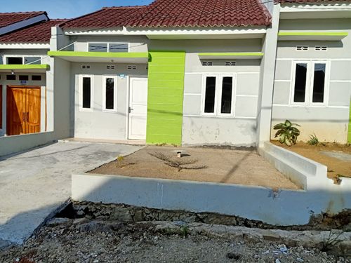 foto tampak rumah tipe 36/72 perumahan Griya panorama jatimulya