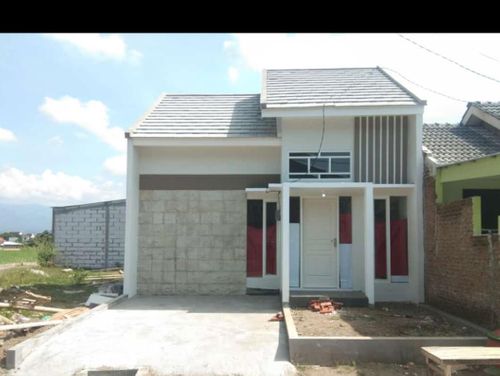 foto tampak rumah tipe 36+ perumahan GREENLAND SEMERU