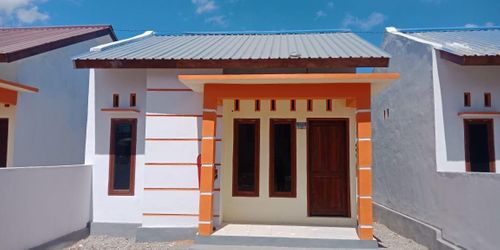 foto tampak rumah tipe 36 perumahan Perumahan anugerah sejahtera 3
