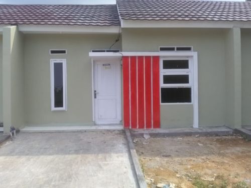 foto tampak rumah tipe subsidi perumahan BANJAR AGUNG PERMAI 2