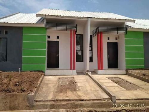 foto tampak rumah tipe Tahap1 perumahan Griya Darussalam Resort