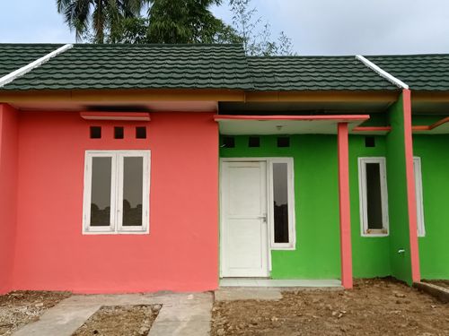 foto tampak rumah tipe 30/66 perumahan Rangga Gading Residence