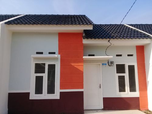 foto tampak rumah tipe 30 / 60 Subsidi perumahan Griya Artha Sepatan