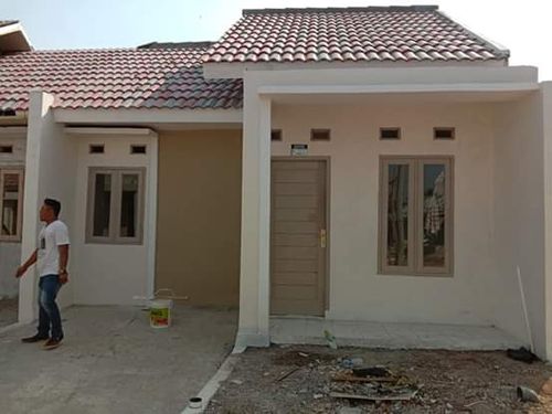 foto tampak rumah tipe ASOKA perumahan TAMAN KOKAGI ASRI
