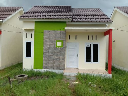 foto tampak rumah tipe 36 perumahan Taman Safinah 2