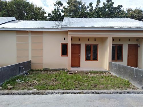 foto tampak rumah tipe 36 perumahan GRAHA FUAD ARAFAH 3