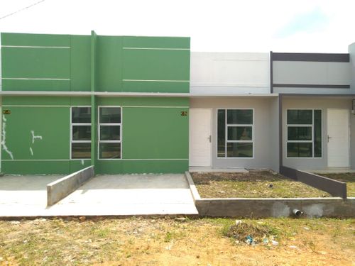 foto tampak rumah tipe 36/72 perumahan RHABAYU GARDEN