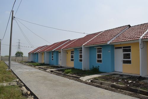foto tampak rumah tipe 29 perumahan CAHAYA DARUSSALAM 2